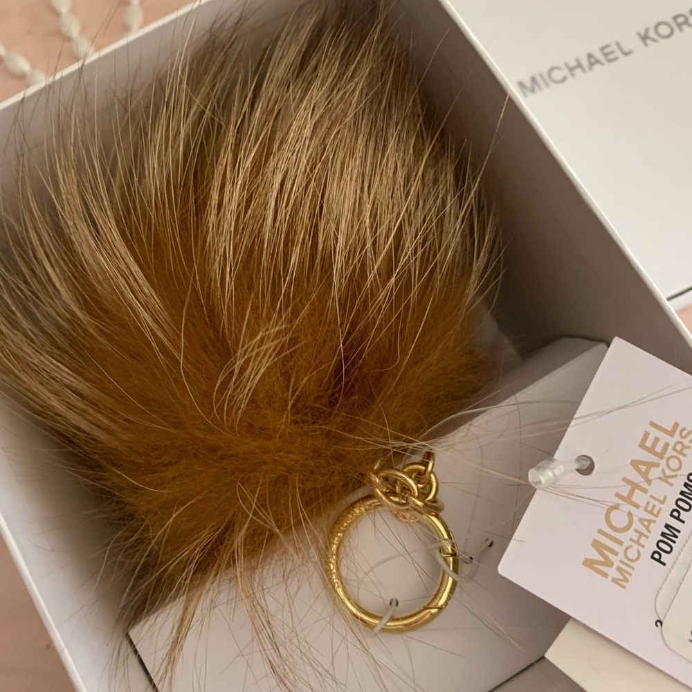 Michael kors large pom pom